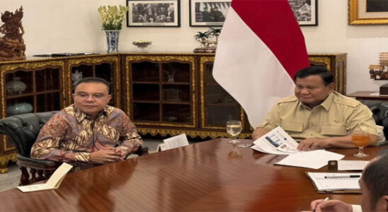 Prabowo-Dasco discuss sports, downstreaming, politics, and security at the Palace